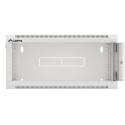 RACK CABINET 19" WALL-MOUNTED 4U 600 FAST ASSEMBLY (FLAT PACK) GREY LANBERG