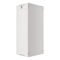 RACK CABINET 19" WALL-MOUNT 27U/600X450 (FLAT PACK) GREY LANBERG V2