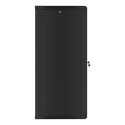 RACK CABINET 19" WALL-MOUNT 27U/600X600 (FLAT PACK) BLACK LANBERG V2