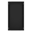 RACK CABINET 19" WALL-MOUNT 22U/600X600 (FLAT PACK) BLACK LANBERG V2