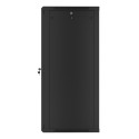 RACK CABINET 19" WALL-MOUNT 27U/600X600 (FLAT PACK) BLACK LANBERG V2