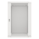 RACK CABINET 19" WALL-MOUNT 18U/600X600 (FLAT PACK) GREY LANBERG V2