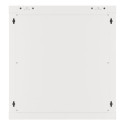 RACK CABINET 19" WALL-MOUNT 12U/600X450 FOR SELF-ASSEMBLY WITH METAL DOOR GREY LANBERG (FLAT PACK)