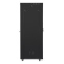 RACK CABINET 19" FREE-STANDING 47U/800X1000 (FLAT PACK) WITH MESH DOOR LCD BLACK LANBERG V2