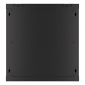 RACK CABINET 19" WALL-MOUNT 12U/600X450 (FLAT PACK) BLACK LANBERG V2