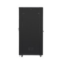 RACK CABINET 19" FREE-STANDING 42U/800X1200 BLACK LANBERG (FLAT PACK)