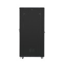 RACK CABINET 19" FREE-STANDING 42U/800X1200 BLACK LANBERG (FLAT PACK)