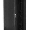 RACK CABINET 19" FREE-STANDING 42U/800X1000 (FLAT PACK) WITH MESH DOOR BLACK LANBERG