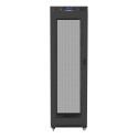 RACK CABINET 19" FREE-STANDING 42U/600X1000 (FLAT PACK) WITH MESH DOOR LCD BLACK LANBERG V2