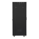 RACK CABINET 19" FREE-STANDING 37U/600X800 (FLAT PACK) WITH MESH DOOR LCD BLACK LANBERG V2