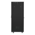 RACK CABINET 19" FREE-STANDING 37U/600X800 (FLAT PACK) WITH MESH DOOR LCD BLACK LANBERG V2