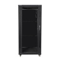 Lanberg rack cabinet 19" Free-standing 27U 600x600, black