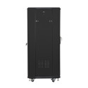 Lanberg rack cabinet 19" Free-standing 27U 600x600, black