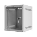 RACK CABINET 10" WALL-MOUNT 6U/280X310 (FLAT PACK) WITH GLASS DOOR GREY LANBERG