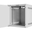 RACK CABINET 10" WALL-MOUNT 6U/280X310 (FLAT PACK) WITH GLASS DOOR GREY LANBERG
