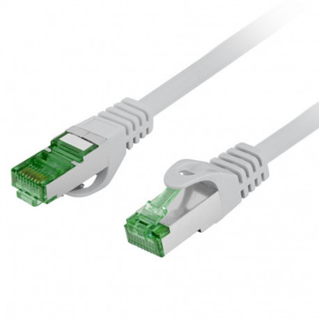 PATCHCORD CAT.7 S/FTP LSZH CU 0.5M GREY FLUKE PASSED LANBERG