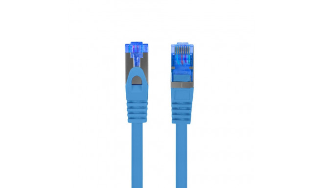 PATCHCORD CAT.6A S/FTP LSZH CCA 15M BLUE FLUKE PASSED LANBERG