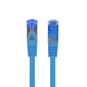 PATCHCORD CAT.6A S/FTP LSZH CCA 15M BLUE FLUKE PASSED LANBERG