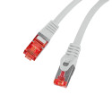 PATCHCORD CAT.6 S/FTP LSZH CU 1.5M GREY FLUKE PASSED LANBERG