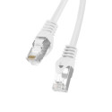 PATCHCORD CAT.6 FTP 1M WHITE FLUKE PASSED LANBERG