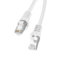 PATCHCORD CAT.6 FTP 1M WHITE FLUKE PASSED LANBERG