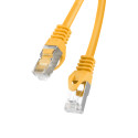 PATCHCORD CAT.6 FTP 15M ORANGE FLUKE PASSED LANBERG