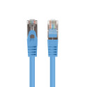 PATCHCORD CAT.6 FTP 1.5M BLUE FLUKE PASSED LANBERG 10-PACK