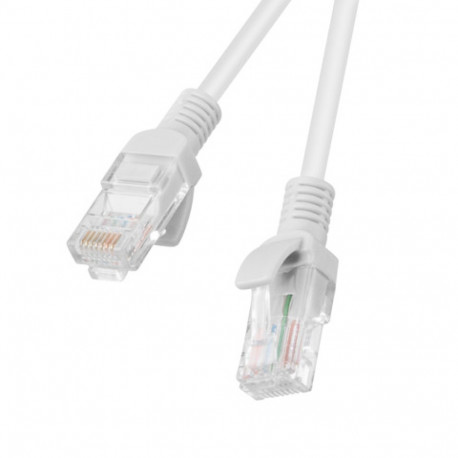 PATCHCORD CAT.5E UTP 5M GREY FLUKE PASSED LANBERG