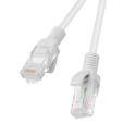 PATCHCORD CAT.5E UTP 5M GREY FLUKE PASSED LANBERG