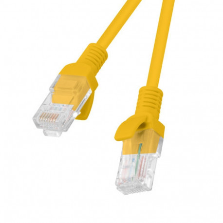 PATCHCORD CAT.5E UTP 3M ORANGE FLUKE PASSED LANBERG