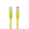 PATCHCORD CAT.5E UTP 1M YELLOW FLUKE PASSED LANBERG 10-PACK