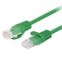 PATCHCORD CAT.5E UTP 15M GREEN FLUKE PASSED LANBERG