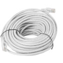 PATCHCORD CAT.5E UTP 15M GREY FLUKE PASSED LANBERG
