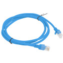 PATCHCORD CAT.5E UTP 1.5M BLUE FLUKE PASSED LANBERG