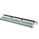 PATCH PANEL 48 PORT 1U 19" CAT.5E GREY LANBERG