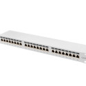 PATCH PANEL 24 PORT 1U 19" CAT.6A FTP GREY LANBERG