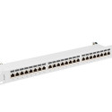 PATCH PANEL 24 PORT 1U 19" CAT.7 FTP GREY LANBERG