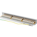 PATCH PANEL 24 PORT 1U 19" CAT.6A FTP GREY LANBERG