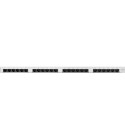 PATCH PANEL 24 PORT 0.5U 19" CAT.6 GREY LANBERG