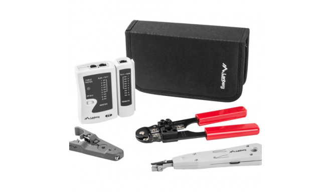 NETWORK TOOL KIT AND TESTER LANBERG