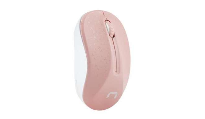 MOUSE NATEC TOUCAN WIRELESS 1600DPI OPTICAL PINK-WHITE