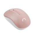 MOUSE NATEC TOUCAN WIRELESS 1600DPI OPTICAL PINK-WHITE