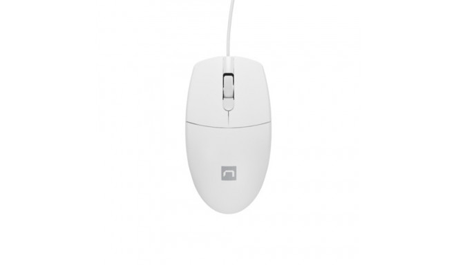 MOUSE NATEC RUFF 2 1000DPI OPTICAL WHITE