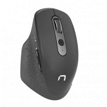 MOUSE NATEC FALCON SILENT WIRELESS 3200DPI BLUETOOTH 5.0 + 2.4GHZ  OPTICAL BLACK