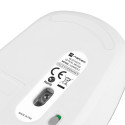 MOUSE NATEC HARRIER 2 WIRELESS 1600DPI BLUETOOTH 5.1 WHITE-GREY