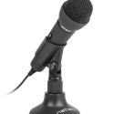Natec mikrofon Adder, must
