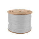 LAN CABLE CAT.6A UFTP 305M SOLID CU LSZH GREY CPR + FLUKE PASSED LANBERG