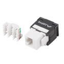 KEYSTONE MODULE TOOLLESS RJ45->LSA CAT.6A UTP 180° LANBERG