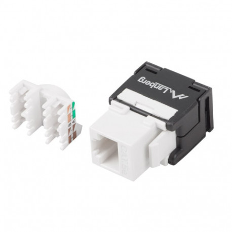 LANBERG Keystone tööriistavaba moodul RJ45->LSA CAT.5E UTP 180°