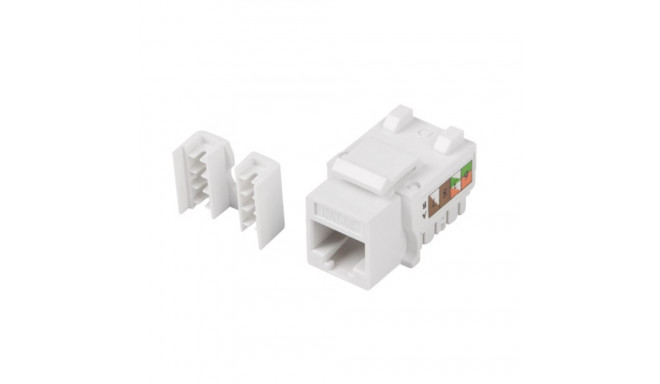 KEYSTONE MODULE RJ45->LSA CAT.5E UTP 90° LANBERG TO THE MOUNTING BOX